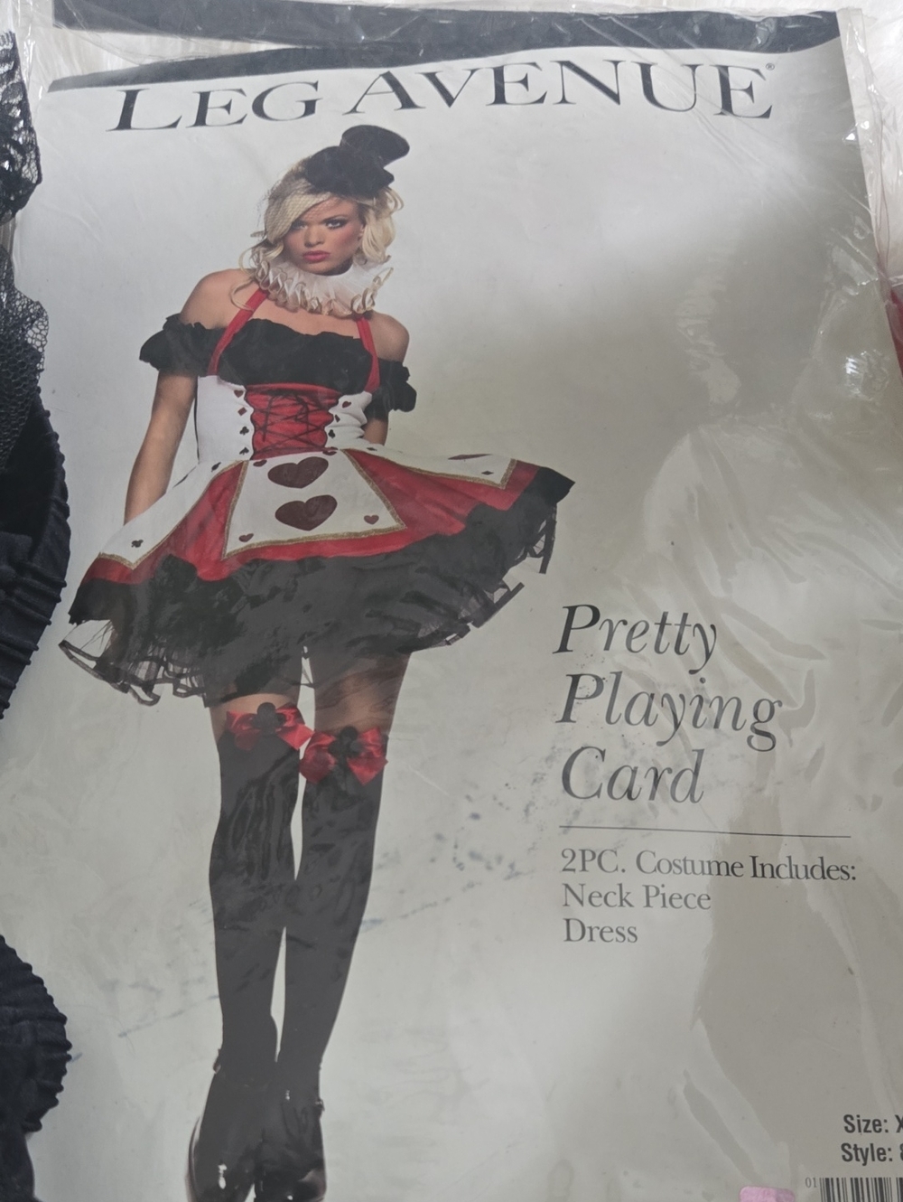 Queen Of Hearts Costume And Accessories - Worn Once - Picture 2 of 8